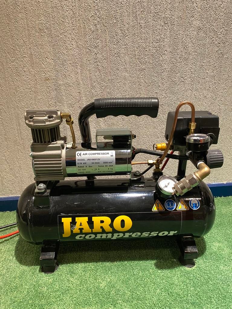 Jaro compressor 12V, Doe-het-zelf en Verbouw, Ophalen, Gebruikt, Mobiel