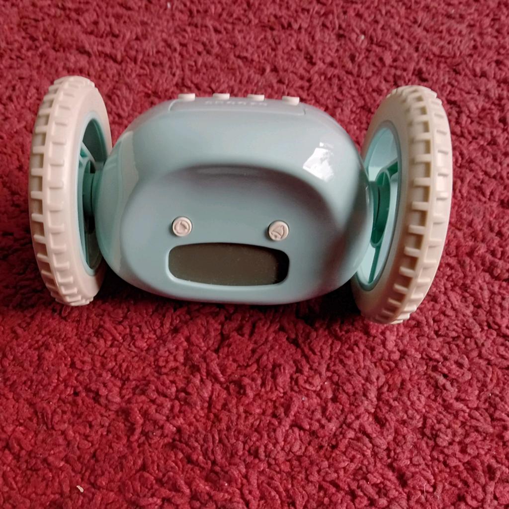Clocky wekker op wielen, Ophalen of Verzenden, Zo goed als nieuw, Digitaal