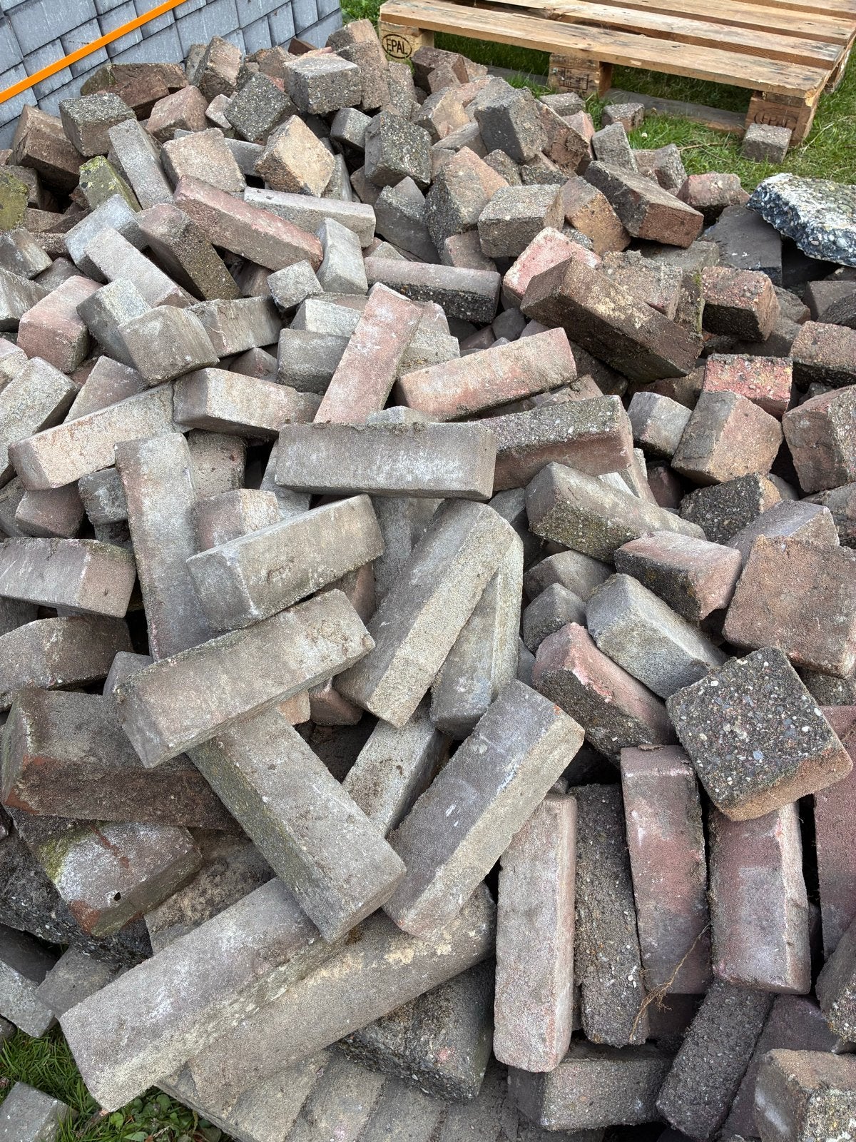 Gratis af te halen, Ophalen, Gebruikt, Klinkers, 10 m² of meer