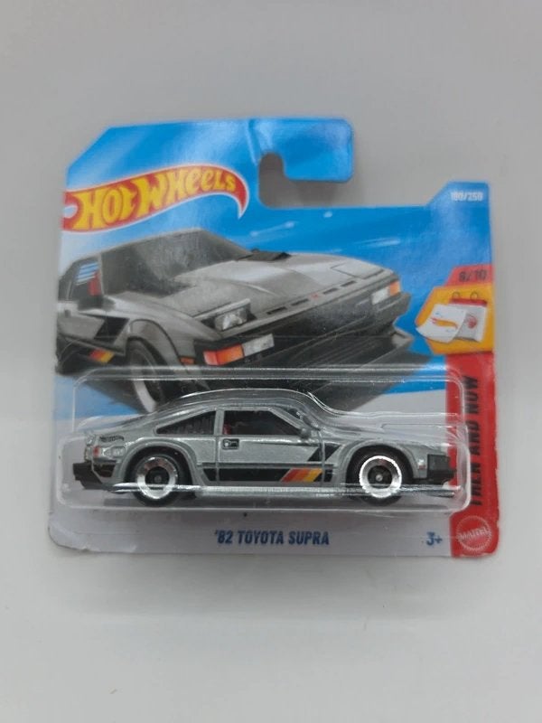 Hot Wheels '82 Toyota Supra – Zilver – Then and Now, Hot Wheels, Nieuw, Ophalen of Verzenden, Hot Wheels