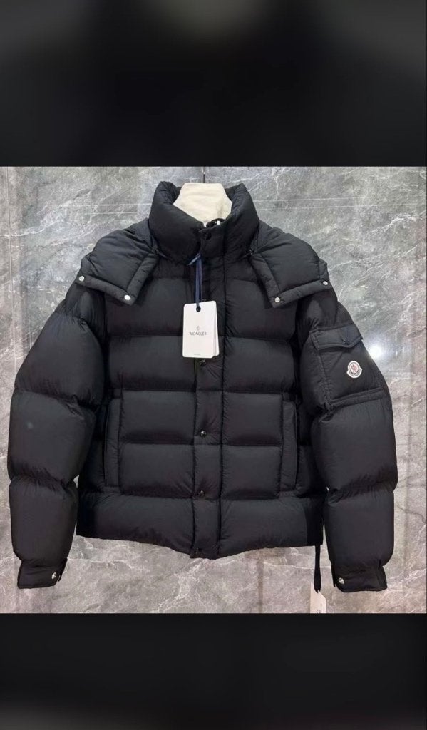 Moncler canada goose jas, Moncler, Zwart, Nieuw, Overige maten