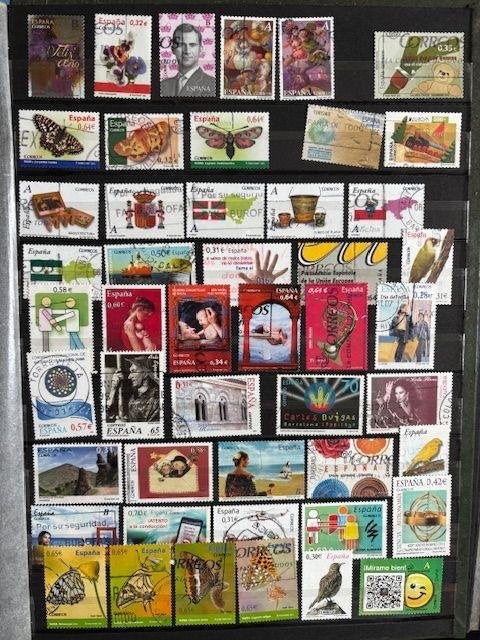 postzegels Spanje, Ophalen of Verzenden, Gestempeld