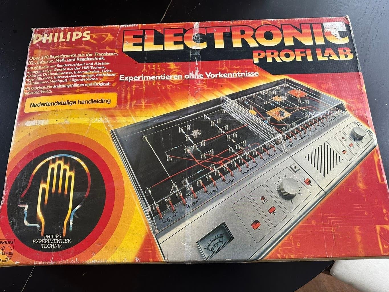 Philips Electronic Profi Lab, Ophalen, Gebruikt