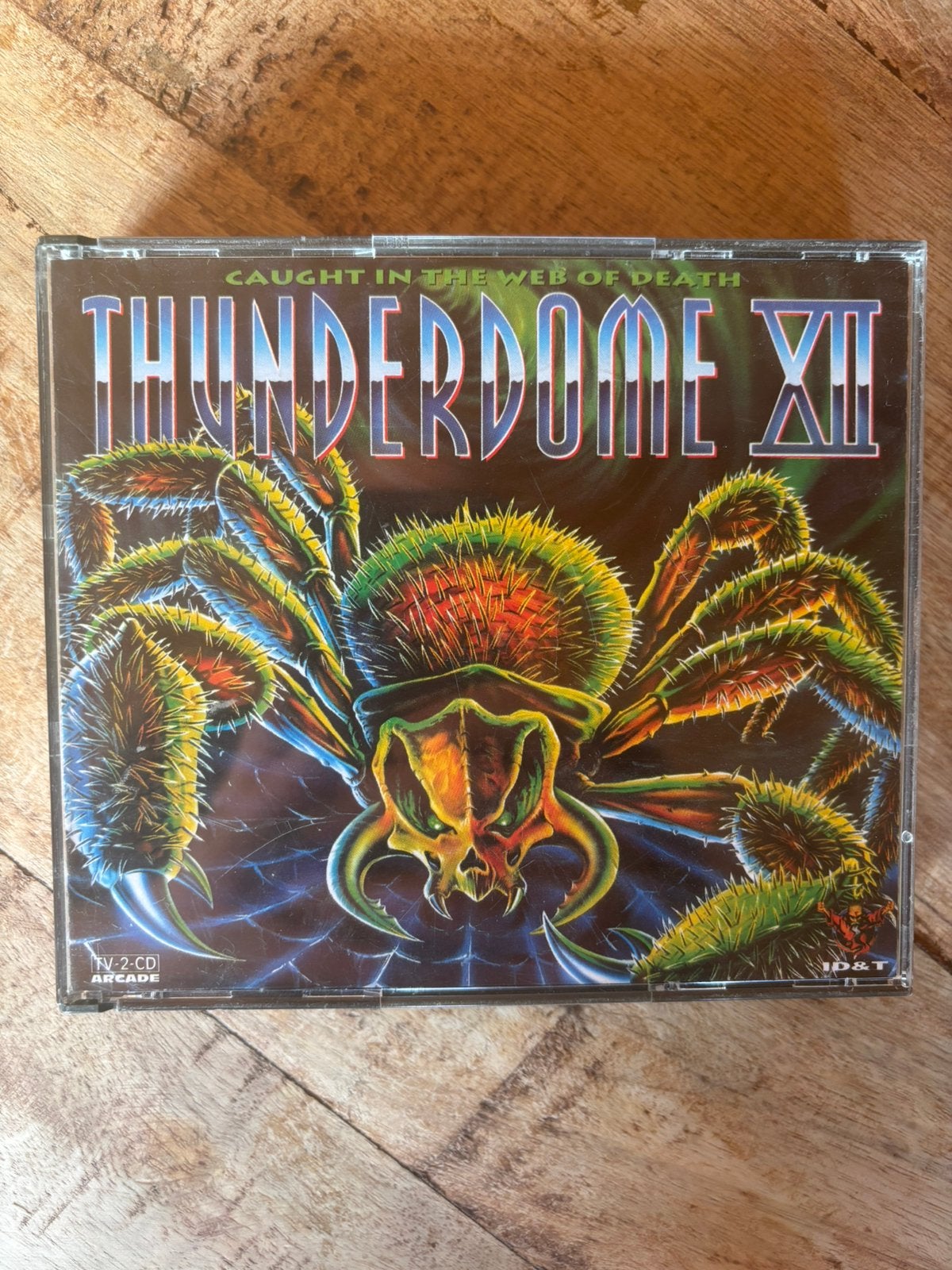 Thunderdome XII – Caught in the Web of Death (2CD) – Hardcor, Cd's en Dvd's, Cd's | Dance en House, Zo goed als nieuw, Hardcore