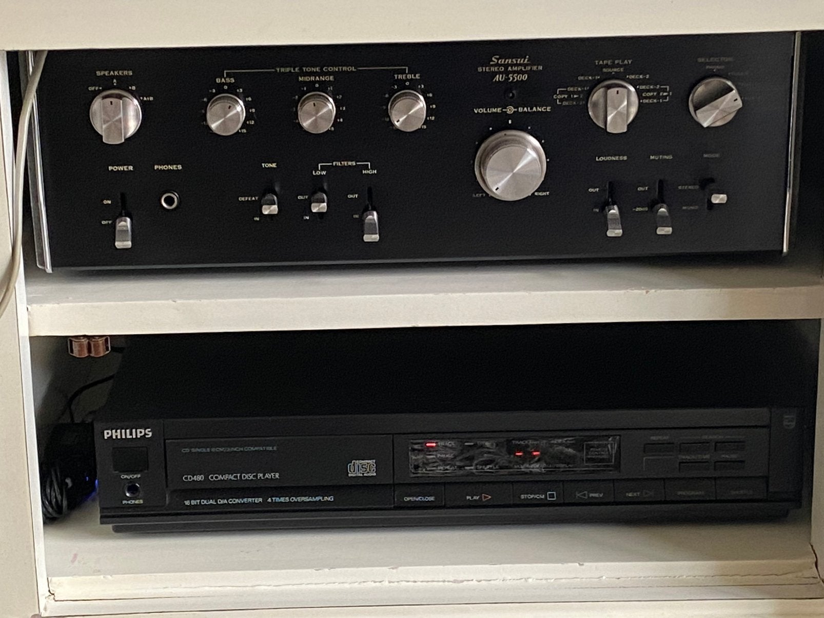 Sansui au 5500, Ophalen, Zo goed als nieuw, Overige merken