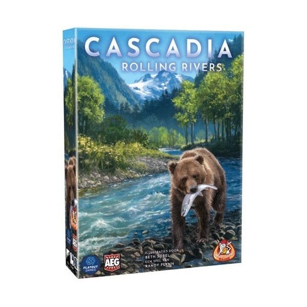 Cascadia Rolling Rivers White Goblin Games Bordspel Nieuw, Hobby en Vrije tijd, Gezelschapsspellen | Bordspellen, White Goblin Games
