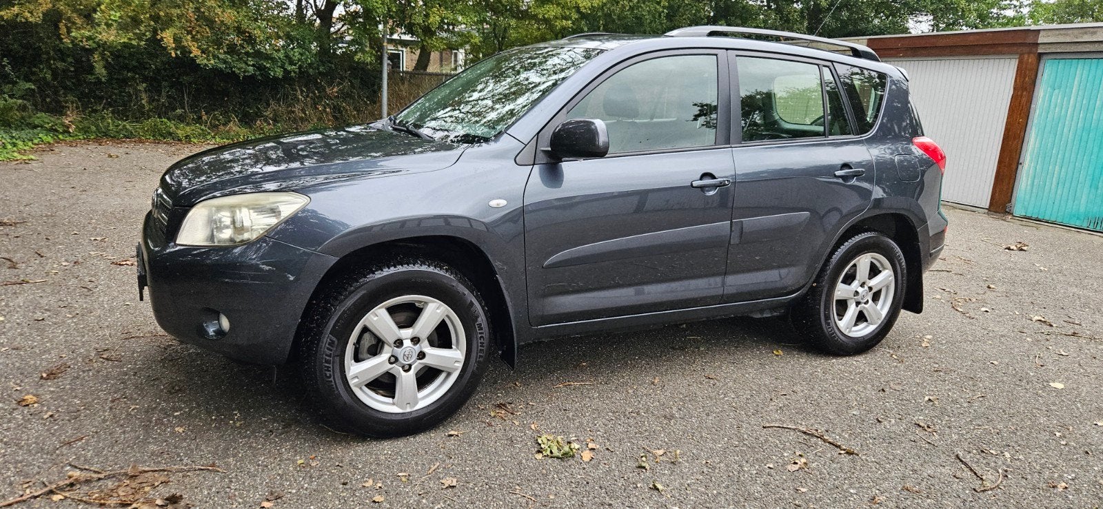 Toyota Rav4 2.0 16V Vvt-i AUT 2006 Grijs, Auto's, Automaat, 1998 cc, Zwart, 4 cilinders