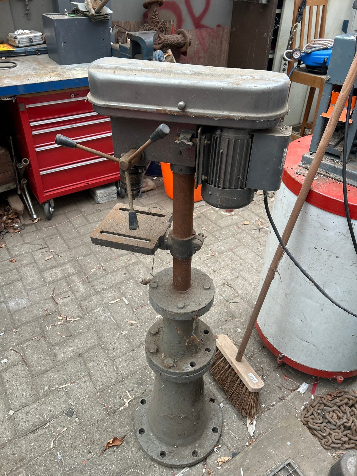 Kolomboormachine Bruder Mannesmann TB 13/5EC, Ophalen, Gebruikt, Minder dan 400 watt, Kolomboormachine