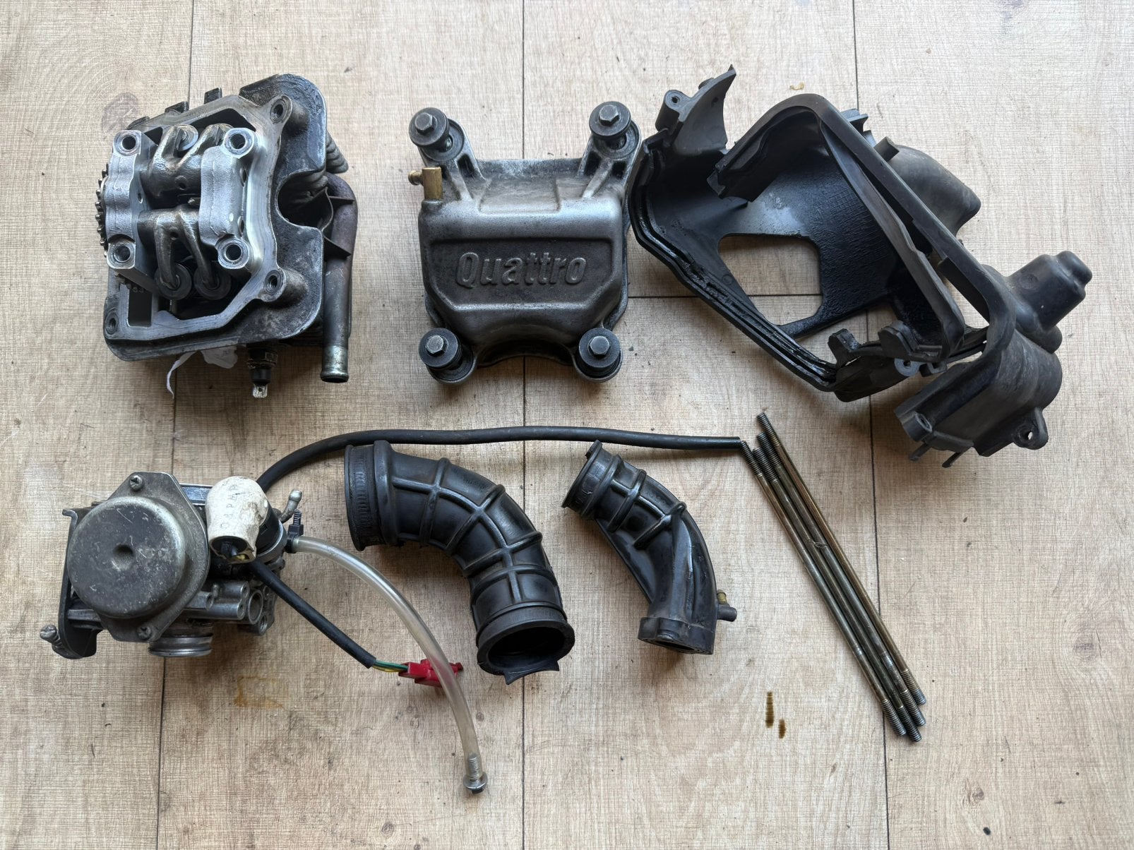 Vespa 4v ombouwkit gebruikt (27.000km), Ophalen of Verzenden, Gebruikt