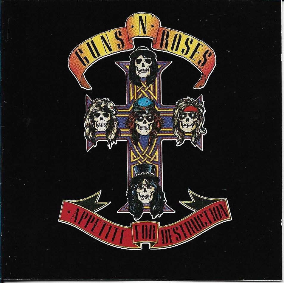 Guns `N` Roses - Appetite for destruction, Ophalen of Verzenden, Gebruikt