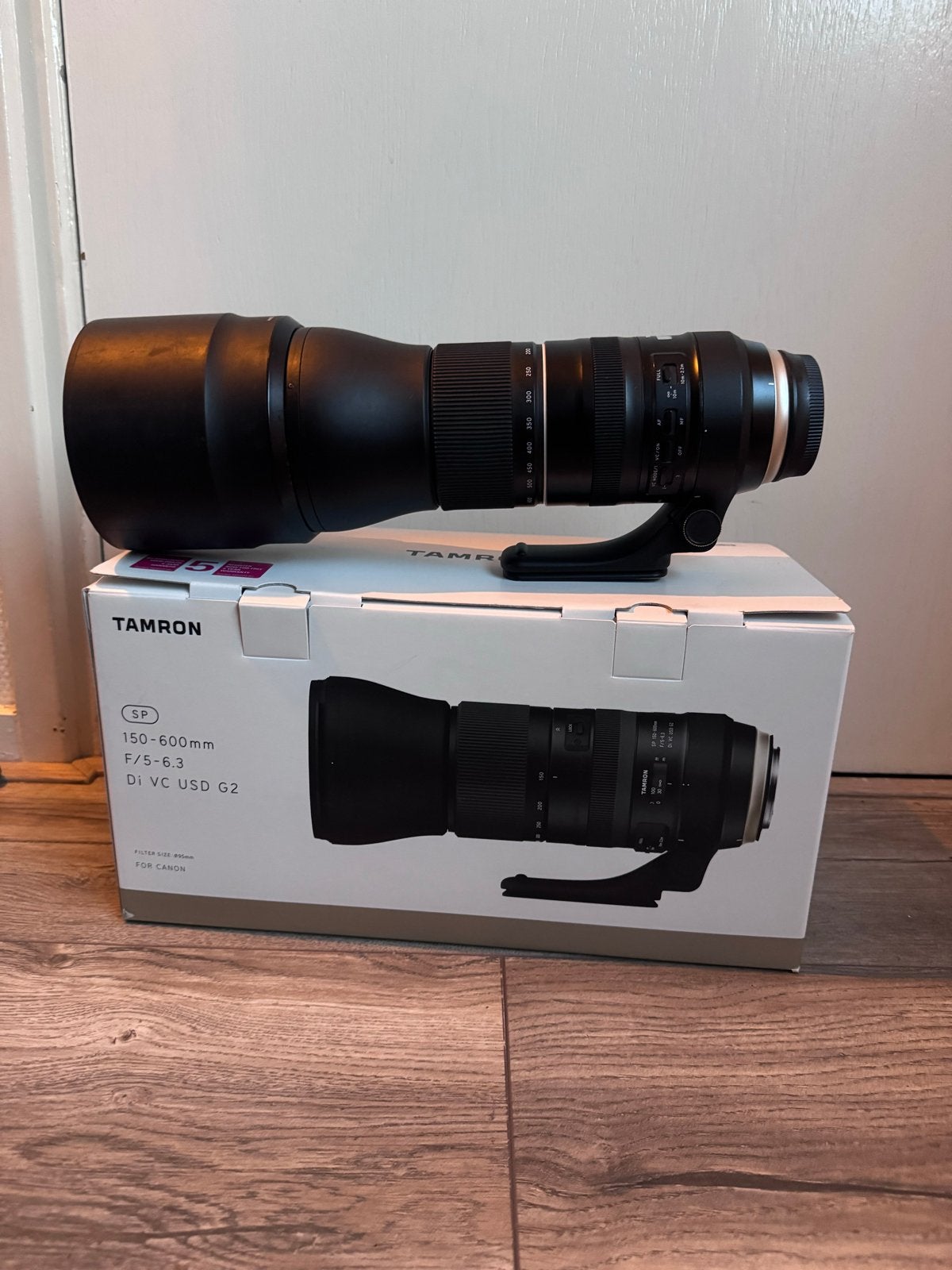 Tamron SP 150-600mm F/5-6.3 Di VC USD G2 voor Canon, Audio, Tv en Foto, Ophalen, Autofocus, Telelens, Zo goed als nieuw