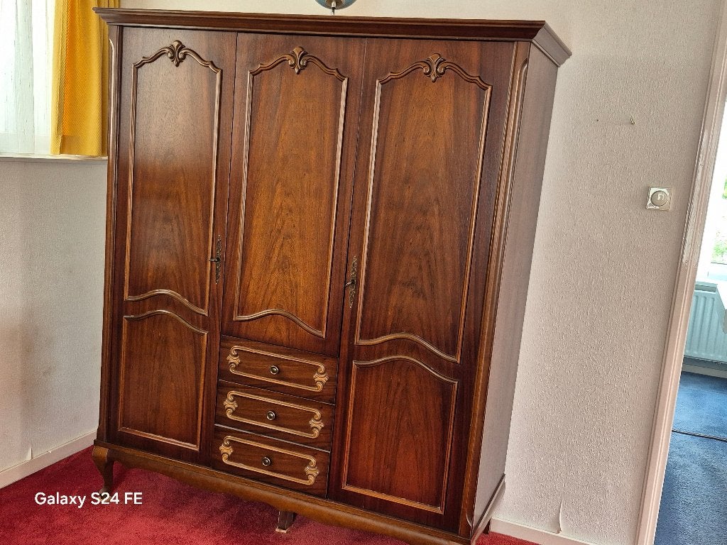 kledingkast, Huis en Inrichting, Kasten | Kledingkasten, Gebruikt, 150 tot 200 cm, 150 tot 200 cm, Klassiek jaren 70