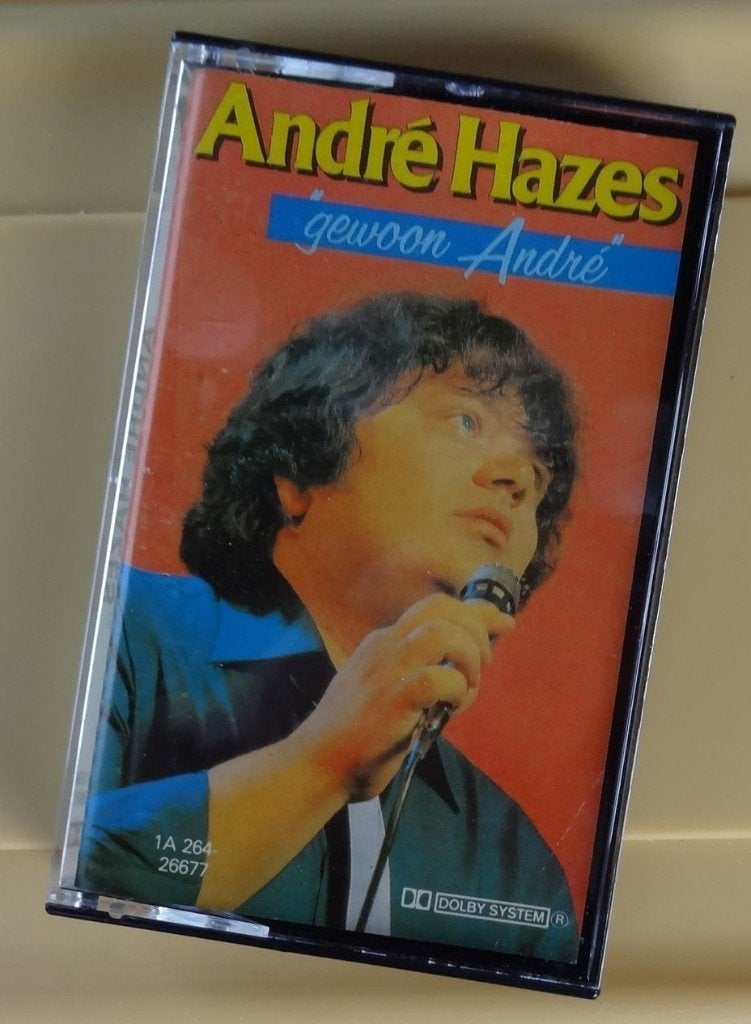 Cassettebandje ANDRE HAZES gewoon Andre (laatste rondje), 1 bandje, Ophalen of Verzenden, Zo goed als nieuw, Voorbespeeld