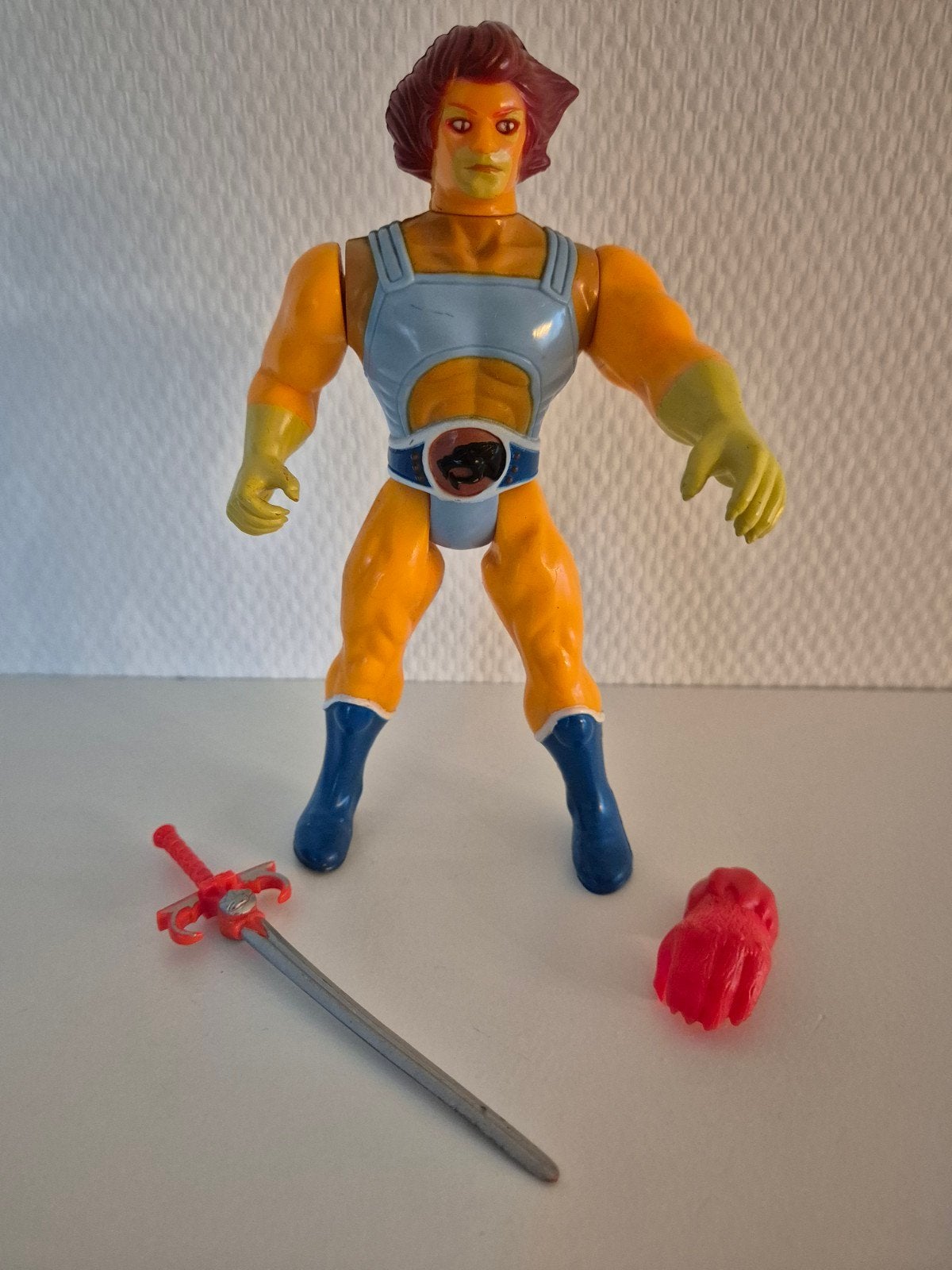 Thundercats Lion-O bijna compleet en origineel, Ophalen of Verzenden, Gebruikt