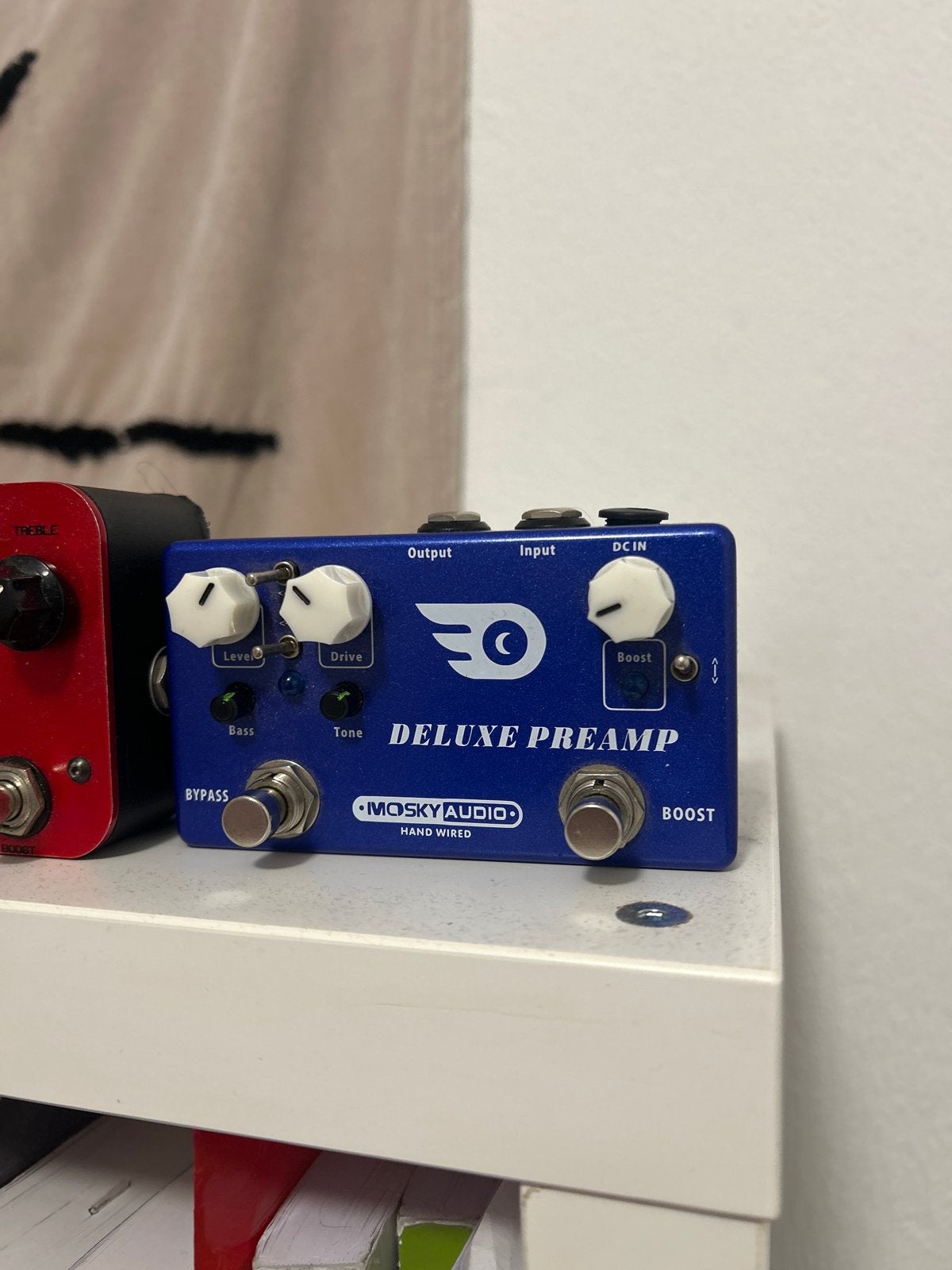 Mosky Audio Deluxe Preamp Gitaar Pedaal, Ophalen of Verzenden, Gebruikt, Distortion, Overdrive of Fuzz