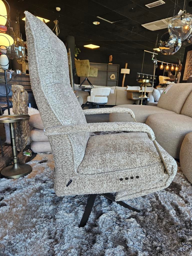 Relaxfauteuil DELIZA chill-line, Ophalen of Verzenden, Nieuw, Stof, 50 tot 75 cm
