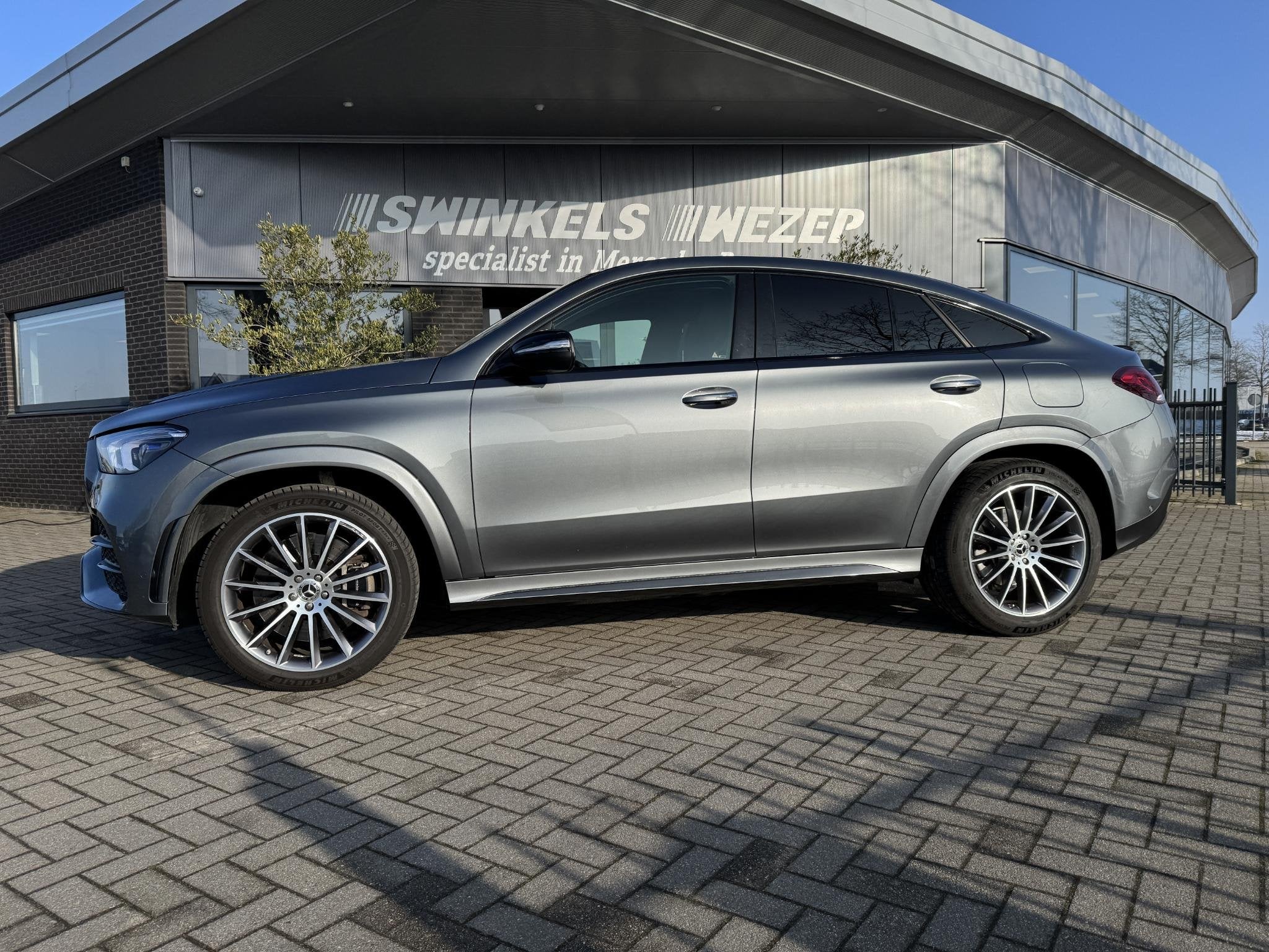 Mercedes-Benz GLE 350e Coupé AMG line 4MATIC Premium Plus, Auto's, Gebruikt, 4 cilinders, 2525 kg, Bedrijf