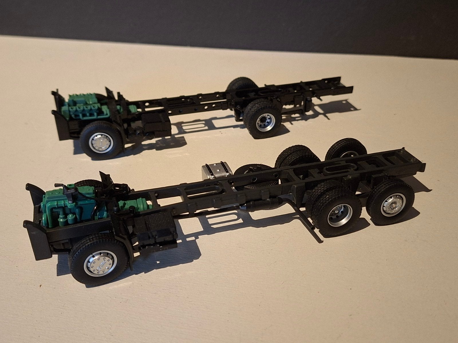 Tekno Scania bakchassis, Hobby en Vrije tijd, Ophalen of Verzenden, Gebruikt, Bus of Vrachtwagen, Tekno