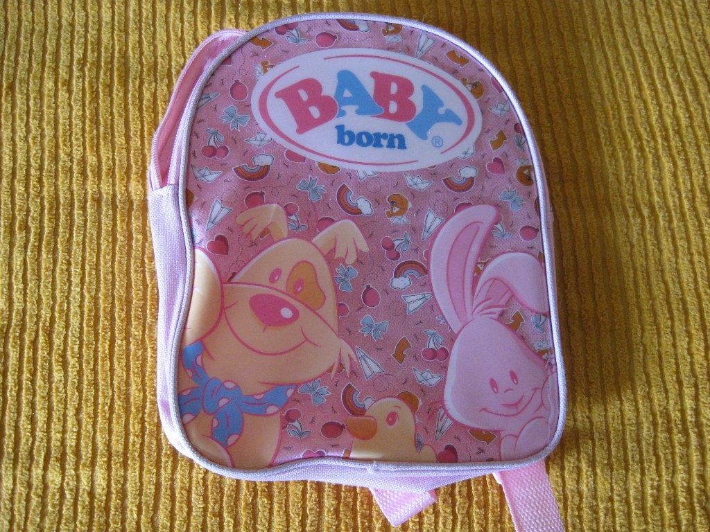 babyborn rugtas, Ophalen of Verzenden, Zo goed als nieuw, Babypop