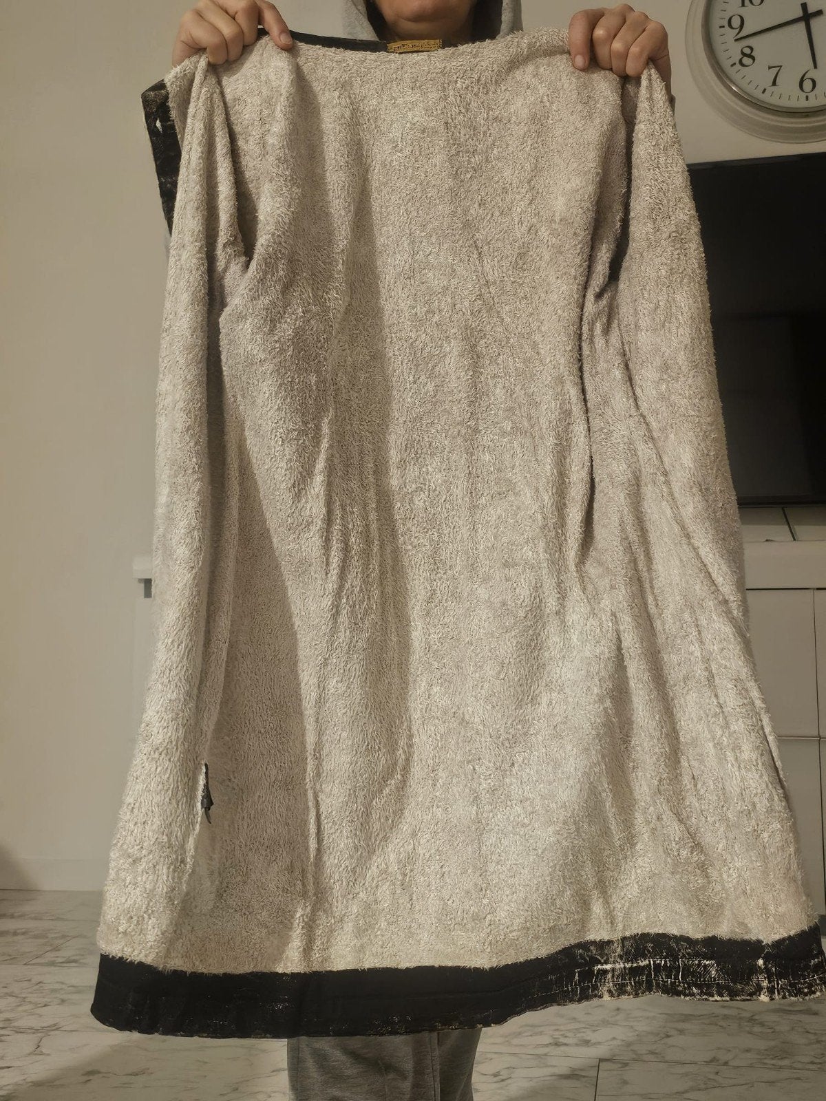spijkerjasje met bont aan de binnenkant en geborduurde zakke, Ophalen of Verzenden, Nieuw, Maat 38/40 (M), Blauw