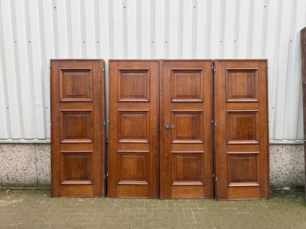 Prachtig  antiek massief eiken vierluik, Doe-het-zelf en Verbouw, Deuren en Horren, La belle porte, Jurgen.hoogenboezem@gmail.com