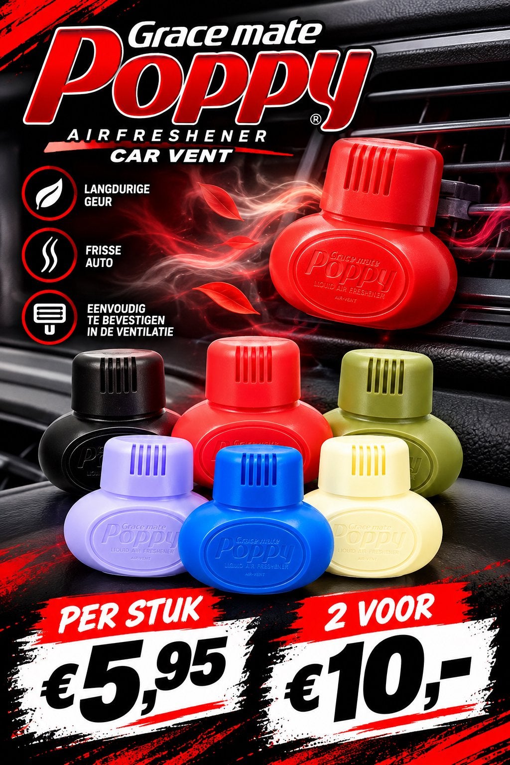 Poppy, Houten, Nieuw, DTS, Ophalen of Verzenden