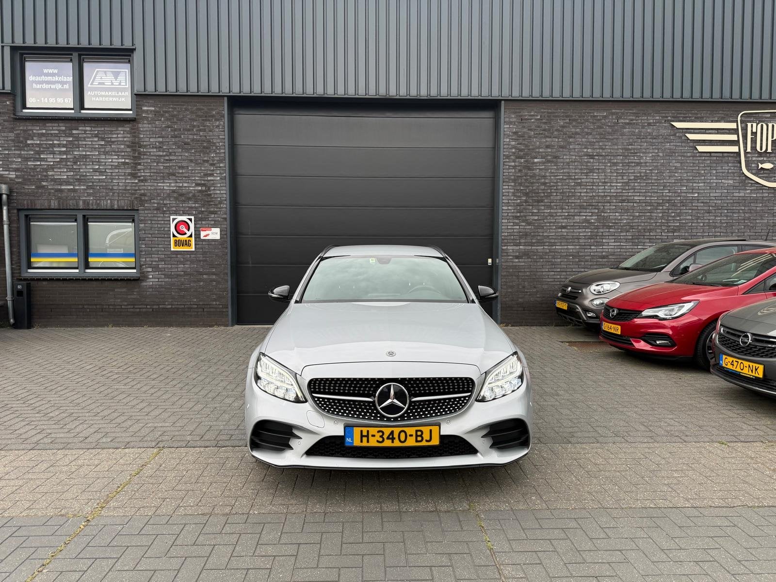 Mercedes-Benz C-Klasse Estate 160 Business Solution AMG Limi, Automaat, 4 cilinders, Leder en Stof, Origineel Nederlands