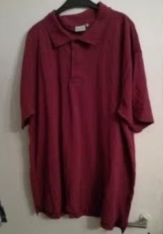 Nieuw polo shirt SANTINO Bordeaux rood 3XL XXXL, Ophalen of Verzenden, Nieuw, Overige maten, Rood