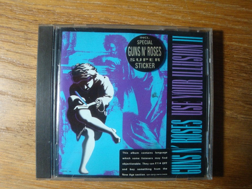 Guns N' Roses - Use Your Illusion II, Hard Rock, Ophalen of Verzenden, Zo goed als nieuw, Inclusief boekje