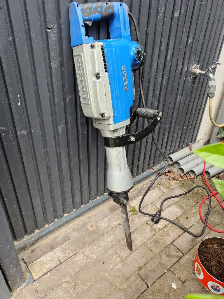 Sloophamer, Breekhamer 2500 Watt en 65 Joule, Doe-het-zelf en Verbouw, Gereedschap | Boormachines, Ophalen, Gebruikt, 600 watt of meer