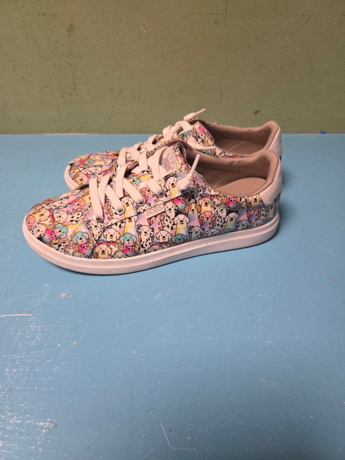 Bobs van Skechers Memory Foam Sneakers met Hondenprint, Skechers, Ophalen of Verzenden, Sneakers of Gympen, Zo goed als nieuw