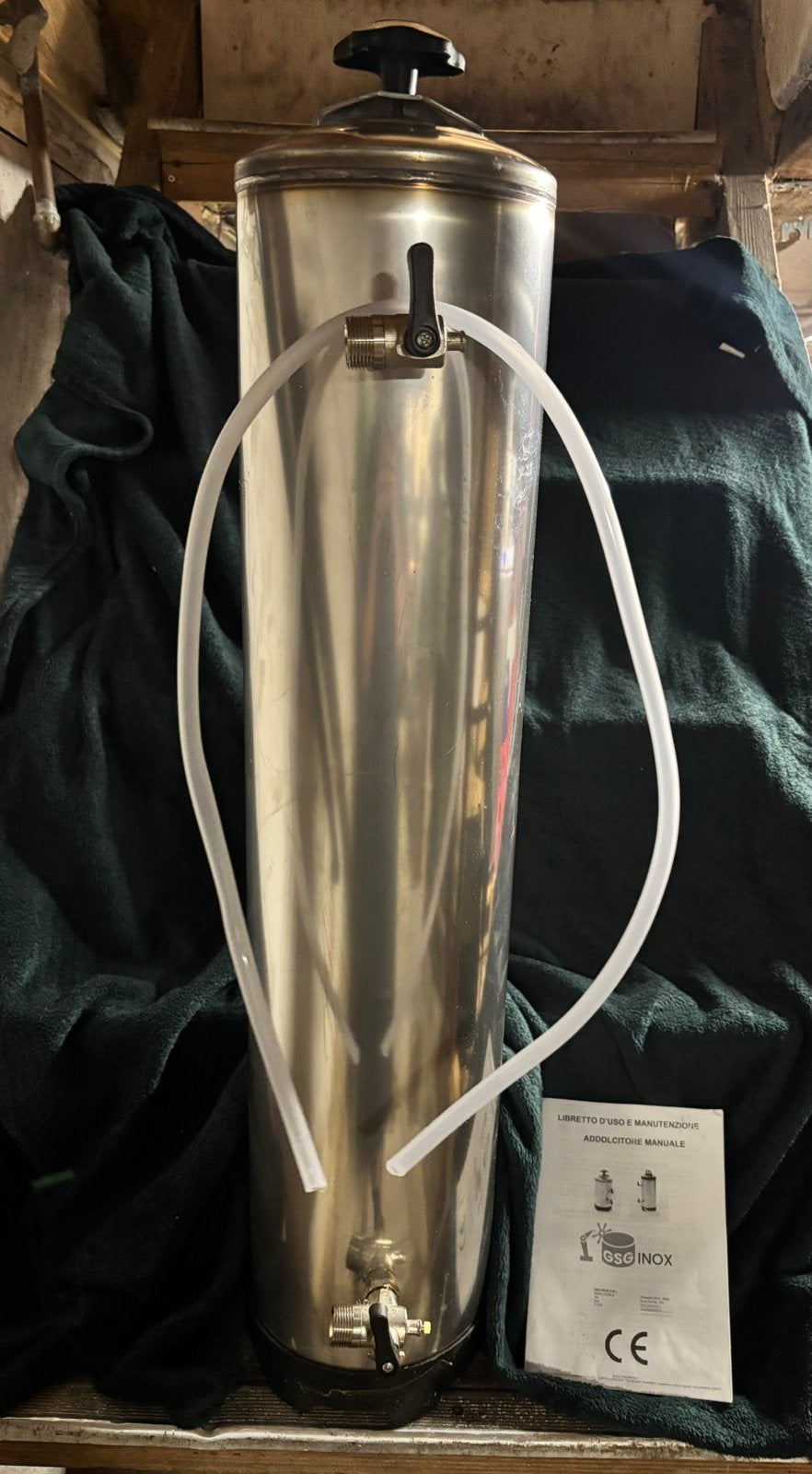 RVS Waterontharder 20 liter, Witgoed en Apparatuur, Waterontharders, Ophalen, Nieuw