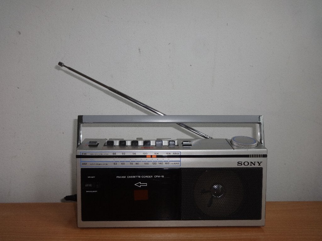 Sony CFM-15, Ophalen of Verzenden, Gebruikt, Radio