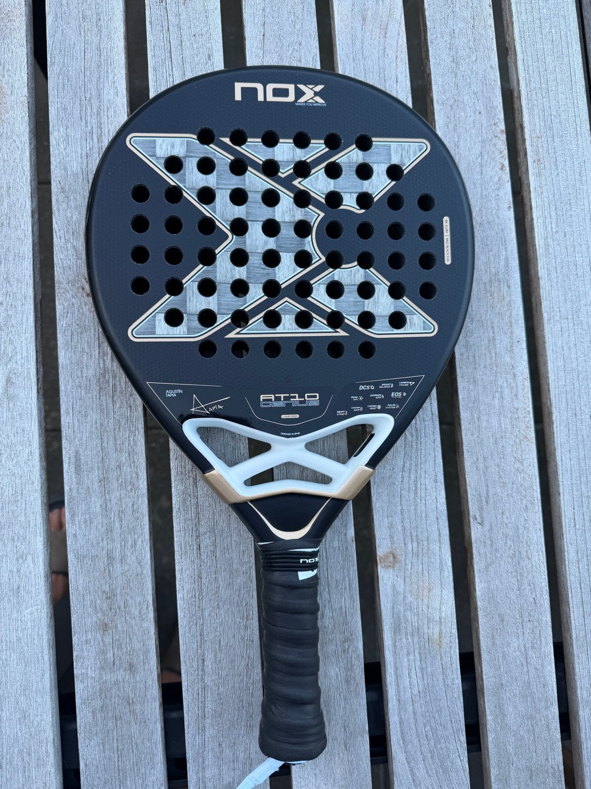 NOX AT10 18K 2026 Padelracket - Zo goed als nieuw, Ophalen of Verzenden, Zo goed als nieuw, Padelracket
