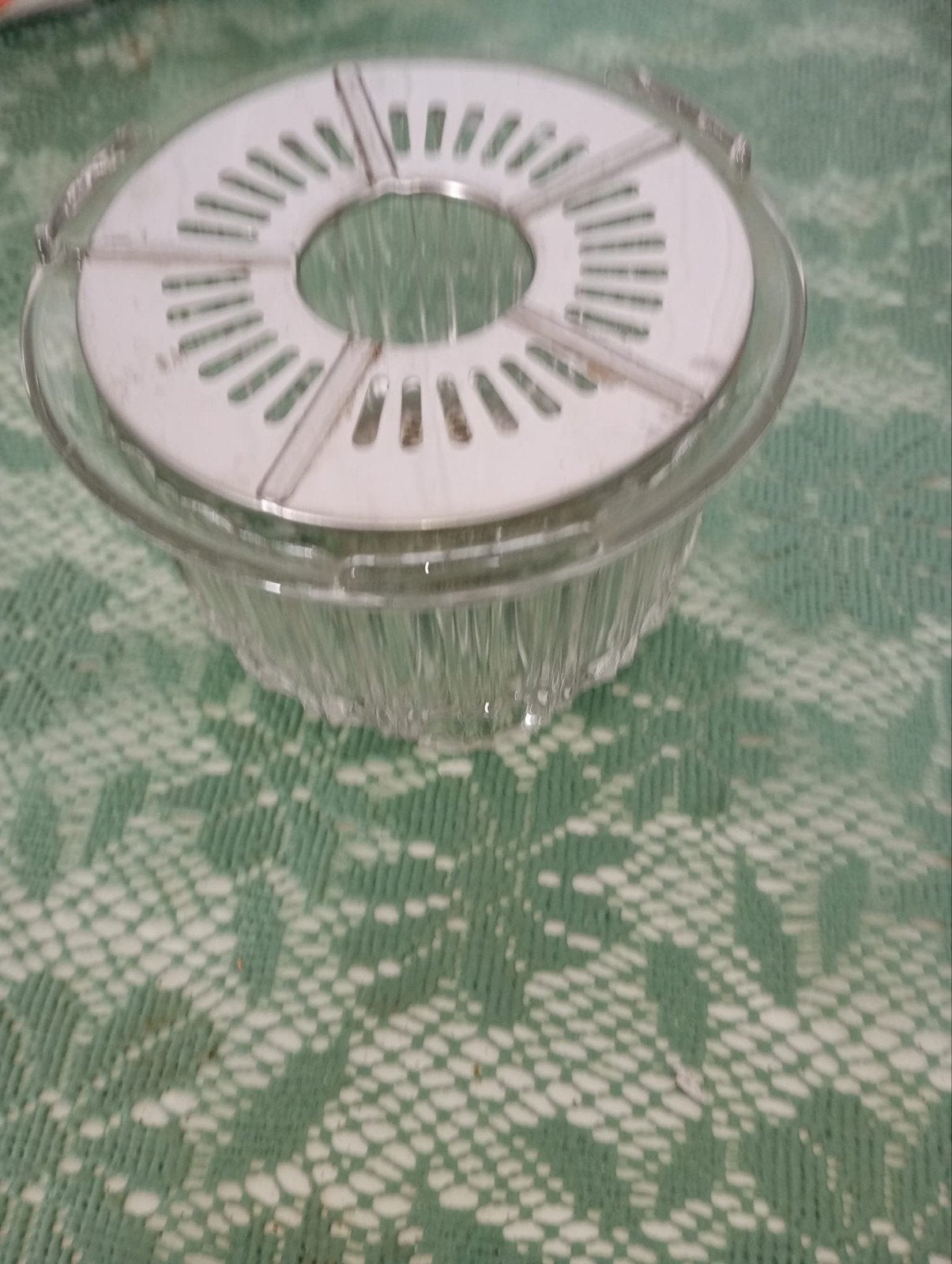 Vintage Waxine theelicht houder, Gebruikt, Overige merken, Waxinelichthouder, Ophalen of Verzenden