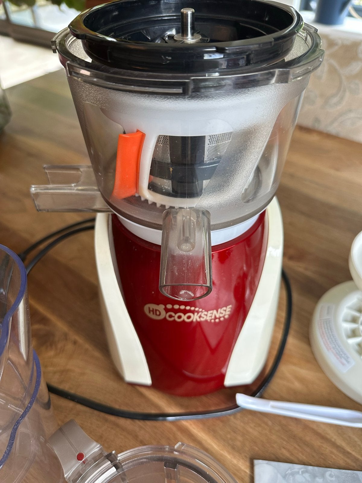 Cooksense Slowjuicer, Ophalen, Zo goed als nieuw, Vaatwasserbestendig, Minder dan 1 liter