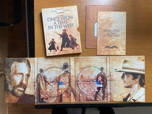 Once upon a time in the west  2 DVD, 1960 tot 1980, Gebruikt, Spaans, Ophalen of Verzenden