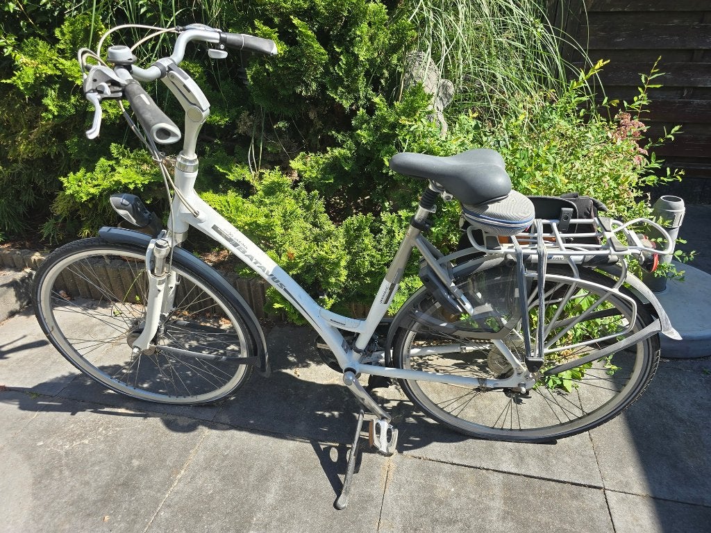dames en herenfiets, Ophalen, Gebruikt, Trommelrem, Batavus