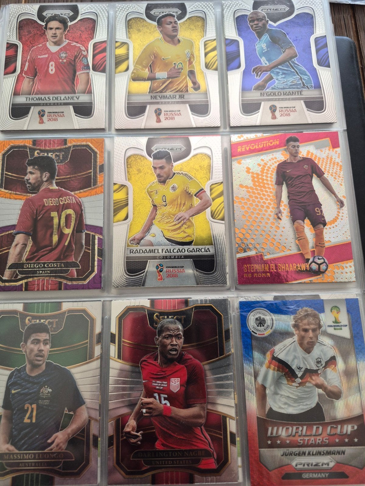Voetbal trading cards. Diverse wereld sterren, Ophalen of Verzenden, Meerdere plaatjes