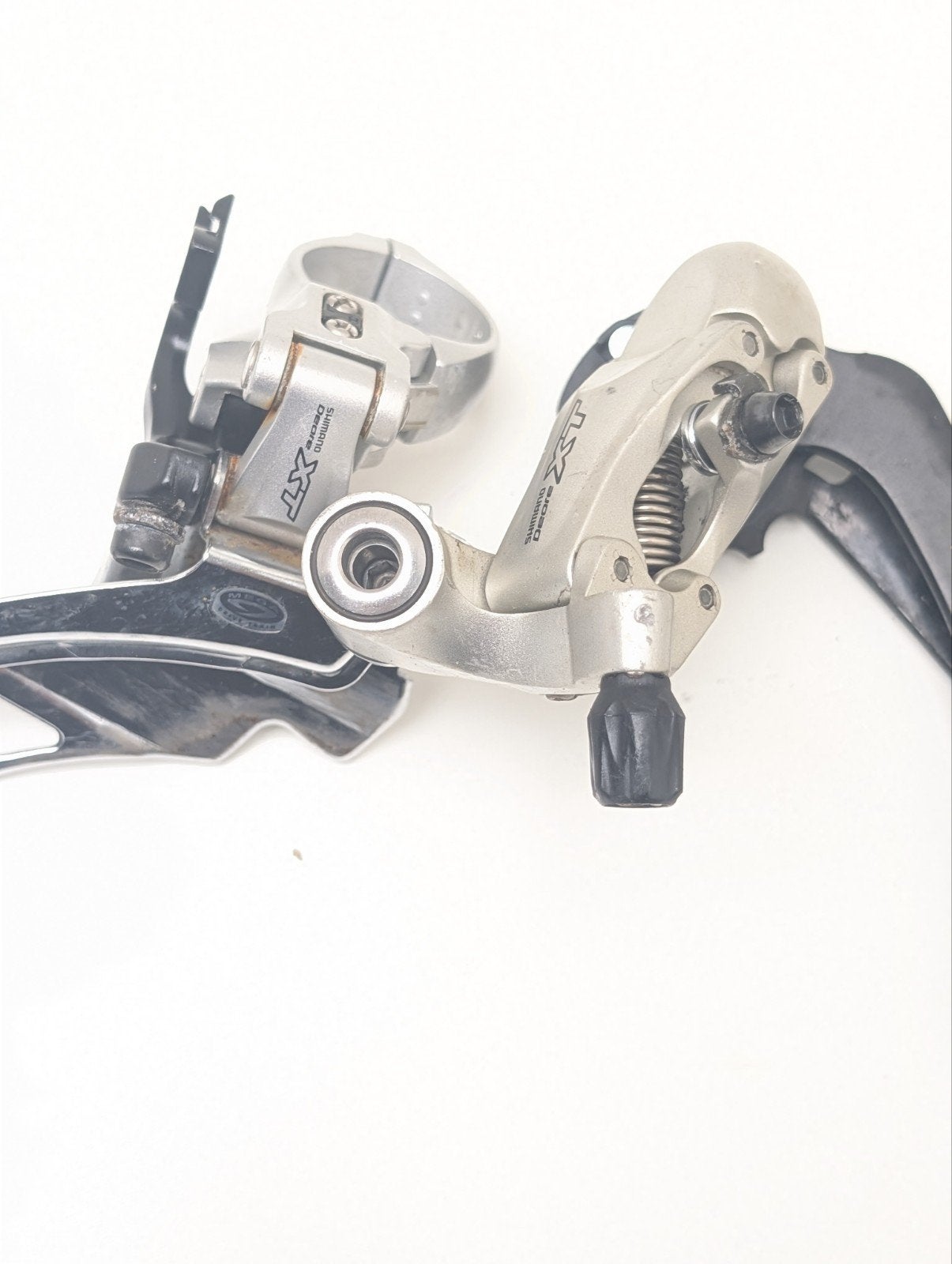 Shimano Deore XT voor+achterderailleur, Fietsen en Brommers, Ophalen of Verzenden, Zo goed als nieuw, Shimano