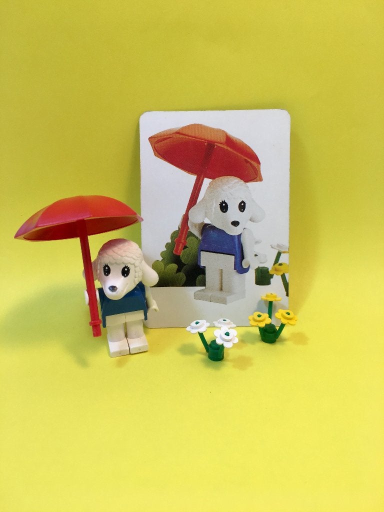 Lego Fabuland Bianca Lam met kaart, Overige thema's, Lego, Ophalen of Verzenden, Zo goed als nieuw