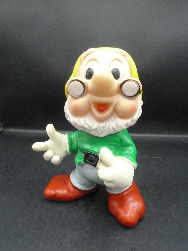 Rubber dwerg met geluid, Verzamelen, Disney, Ophalen of Verzenden, Overige figuren, Zo goed als nieuw, Beeldje of Figuurtje