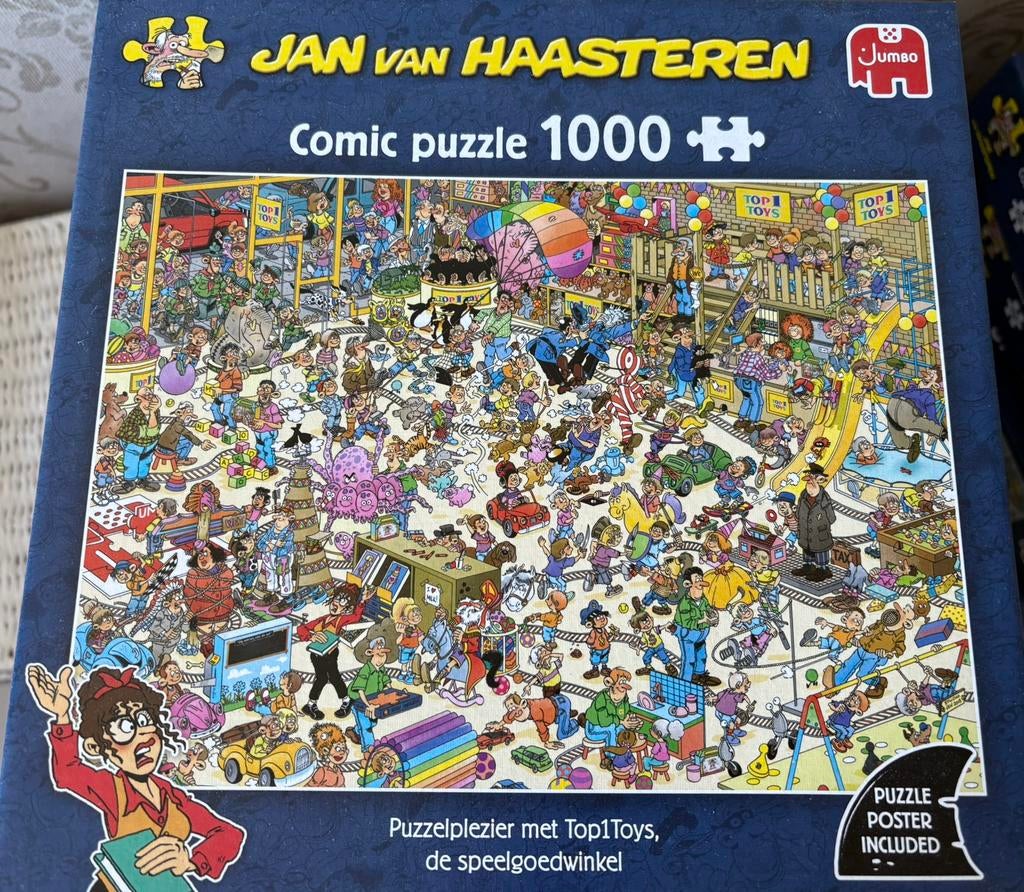 Jan van haasteren puzzel, Ophalen of Verzenden, 500 t/m 1500 stukjes, Zo goed als nieuw