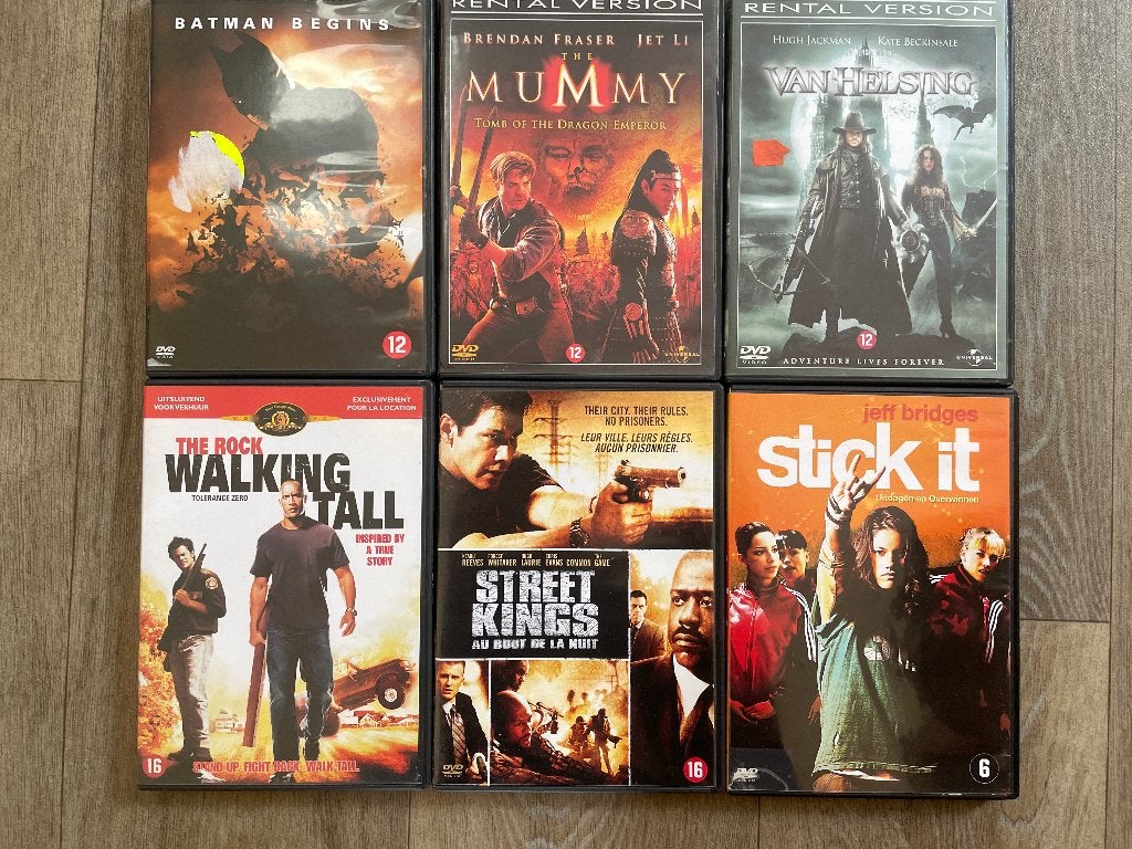 75 DVD's, diverse genres, Alle leeftijden, Ophalen of Verzenden, Zo goed als nieuw
