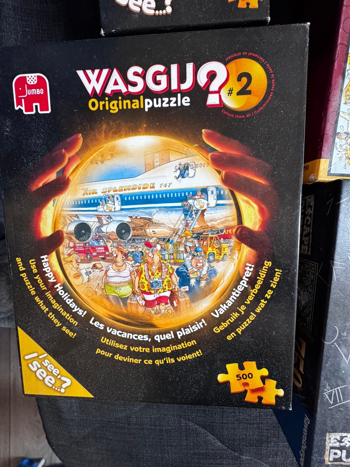 Wasgij  puzzels, Ophalen, 500 t/m 1500 stukjes, Zo goed als nieuw