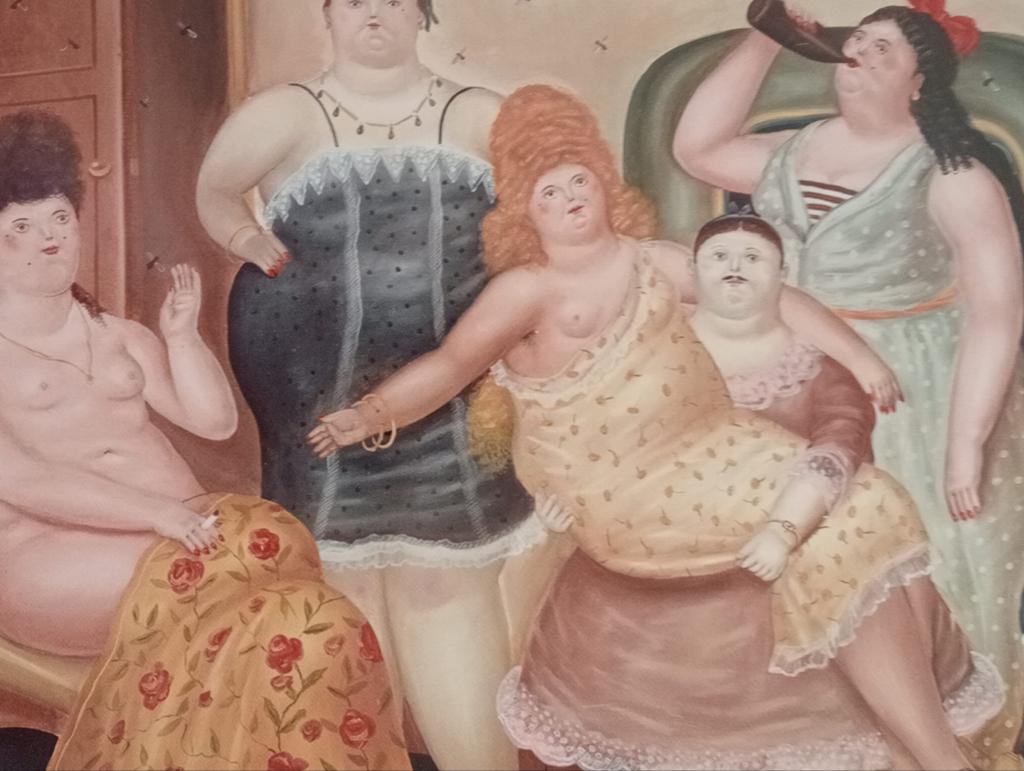 Fernando Botero print naakt erotiek, Ophalen of Verzenden