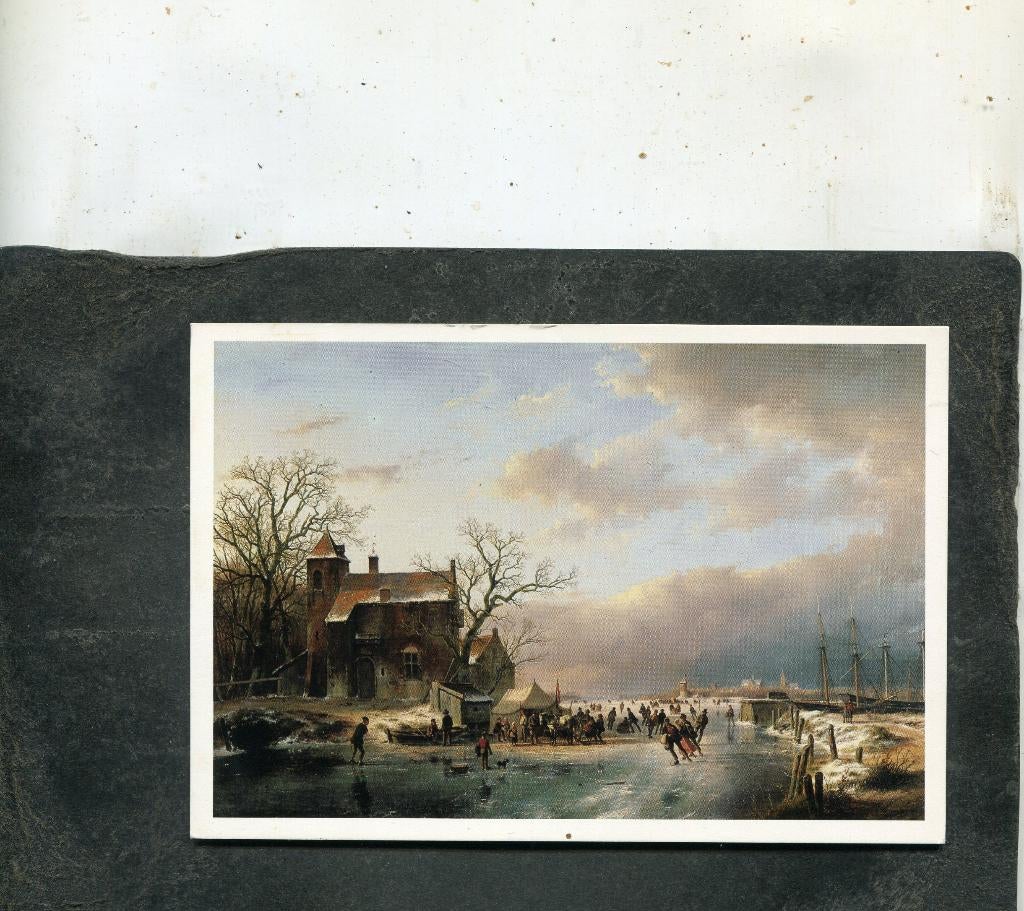Ansicht Andreas Schelfhout - Winterlandschap, Verzenden, 1980 tot heden, Ongelopen
