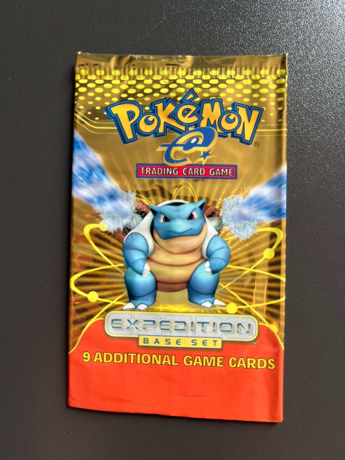Pokemon booster empty expedition base set blastoise, Ophalen of Verzenden, Gebruikt, Booster