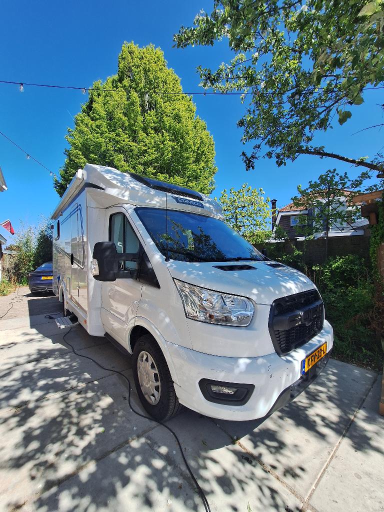 Etrusco Hymer T6.9, Caravans en Kamperen, Campers, Particulier, tot en met 5, Half-integraal, Etrusco, Ford, 6 tot 7 meter, Diesel