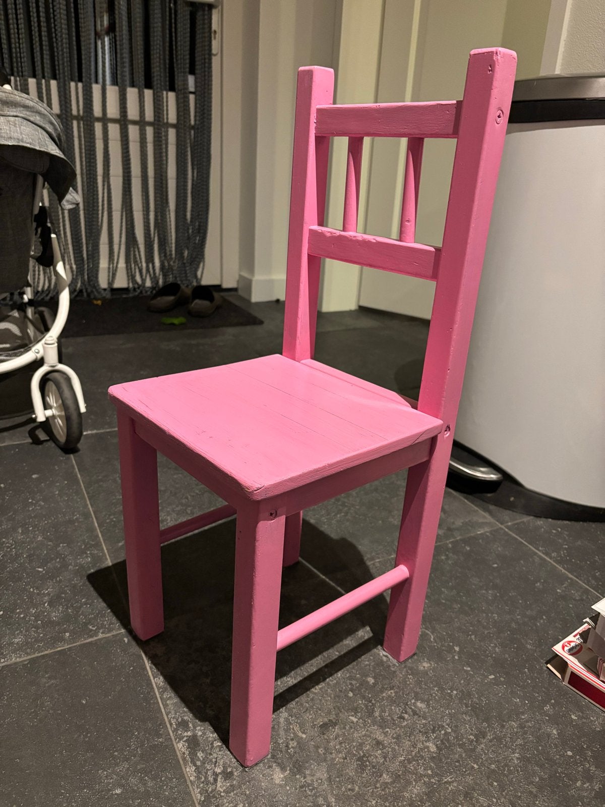 Roze kinderstoeltje, Ophalen, Gebruikt, Stoel(en)